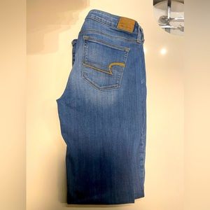 Women’s AE skinny kick boot jean